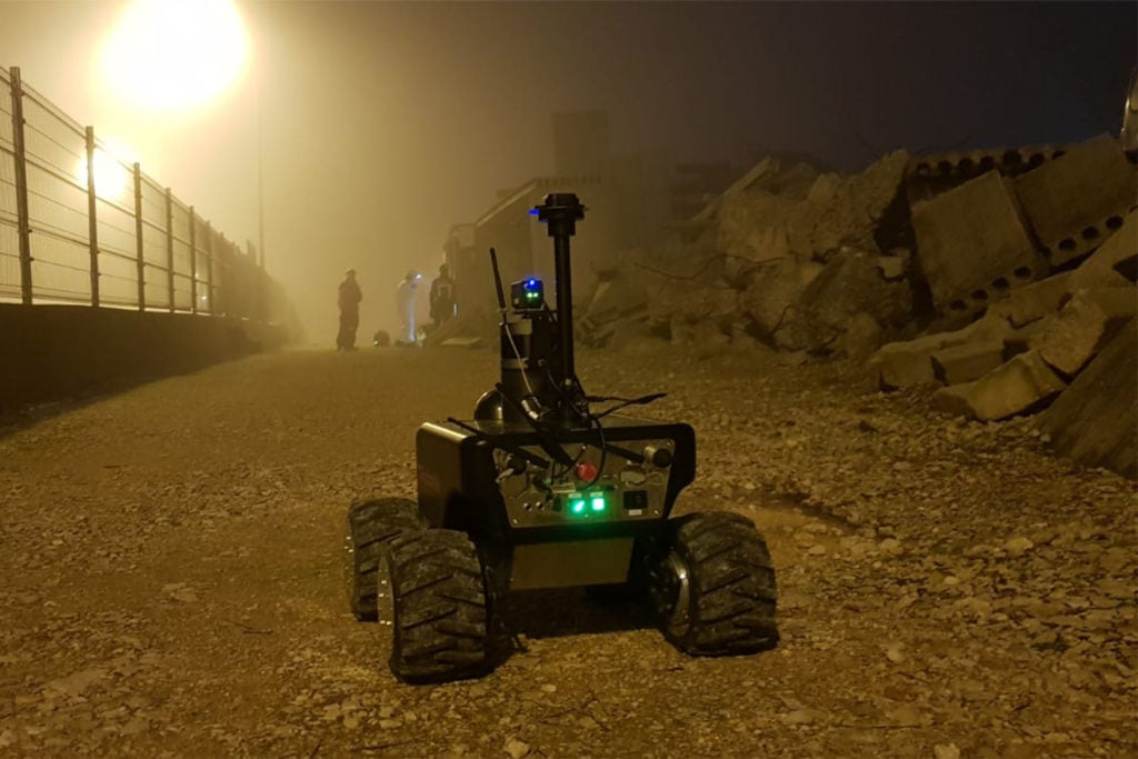 Robotnik research robot applications for emergency response in hostile environments