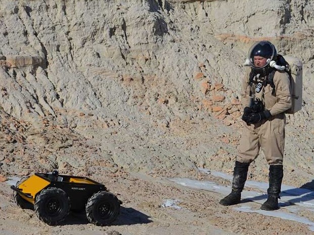 Clearpath Husky UGV can operate in dangerous environments