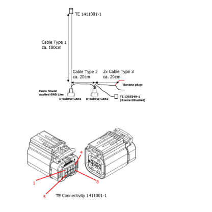 Smartmicro Cable FF0025 blueprints