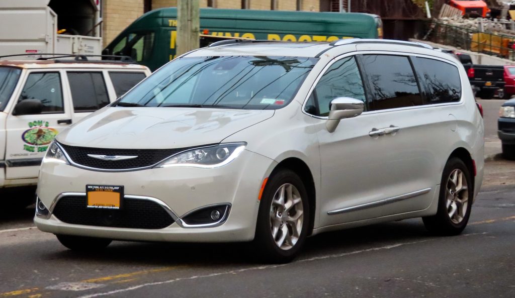 Chrysler Pacifica Minivan best for commercial operations 