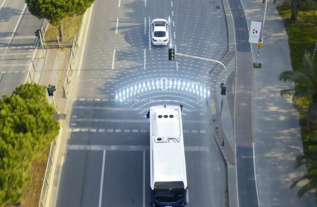 Ouster LiDAR powering autonomous public transport