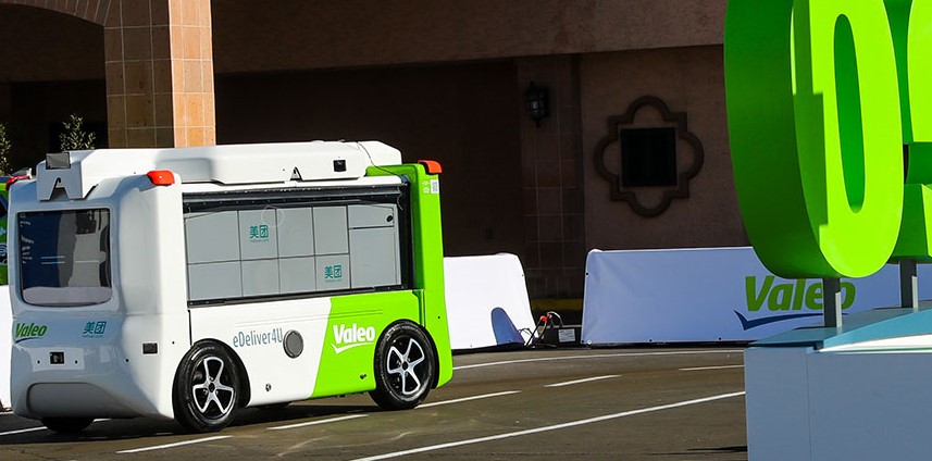 Valeo delivery droid